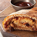 BBQ Chicken Pizza Roll